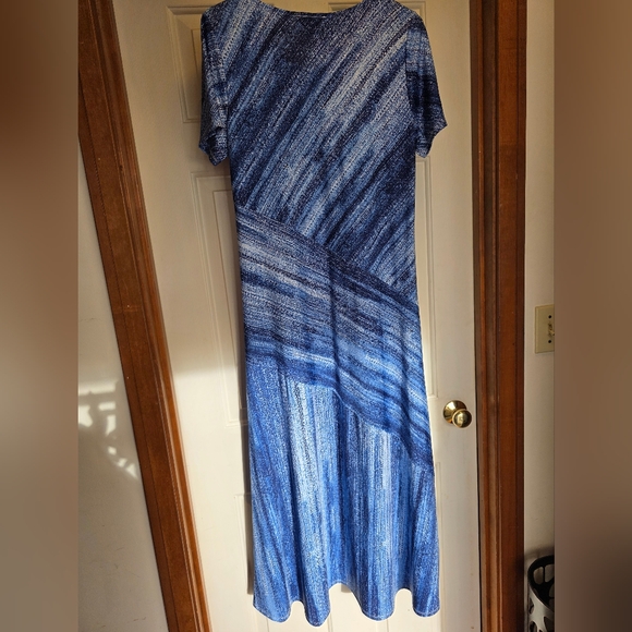 🌴 Serengeti Crosswinds Spliced Maxi Dress Size S New Without Tags - Picture 6 of 7